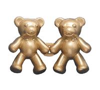 Removable Jeans Button Pin Adjustable Waist Buckle Cute Bear No Sewing for Loose Easy to Put on Cute Bear Waist Adjustable Buttons