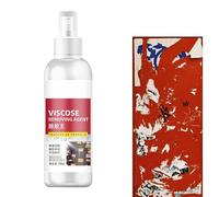 Removedor De Adhesivos,100 ml Agente de Limpieza Multiusos - Removedor de Residuos Pegajosos,Para Pared Uña Pintura Piel Extensión De Cabello Pestaña Adhesivo Ventana Suelo Madera Masilla