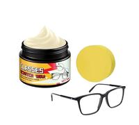Removedor de arañazos para gafas, de revestimiento de 30 g con esponja, removedor de arañazos de vidrio para limpiar la pantalla del coche, niebla, reloj, cámara de teléfono