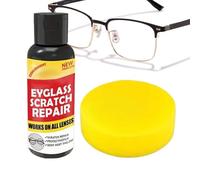 Removedor de arañazos para gafas, juego de de eliminación de arañazos de 100 g, limpiador de gafas de sol de larga duración para pantalla, reloj, teléfono, cámara, eliminación de arañazos