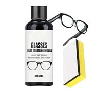 Removedor de Arañazos para Gafas,Kit de Reparación y Pulidor de Lentes de Sol 40ml - Limpieza Portátil para Puertas de Coche Amarillentas, Pantallas, Relojes y Acuarios