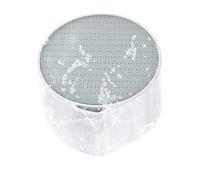 Removedor de cabello, portátil reutilizable, hoja de 2,32 pulgadas, herramienta multiusos para molienda de uñas, removedor de piel muerta, ABS Foot Grinder 56 g, para el desarrollo en el hogar