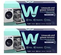 Removedor de cal y detergente para lavadora 3 en 1, Indesit, 2 paquetes de 24 bolsas por 50 g