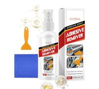 Removedor de calcomanías para coche, spray multifuncional para eliminar graffiti, 120 ml, kit de eliminación de tinte de acción rápida, herramientas de limpieza resistentes para puertas interiores
