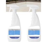 Removedor de Cera para Azulejos con Pulverizador, Limpiador Multiusos, Elimina eficazmente las manchas difíciles, Adecuado para el mantenimiento de superficies de azulejos. (2Piezas)