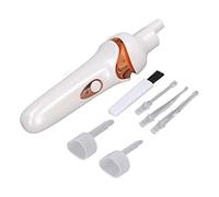 Removedor de Cera para Oídos LED, Limpiador de Oídos Eléctrico de Punta Suave, Aspiradora de bajo Ruido, 200 MAh, Seguro para Niños y Adultos, Cuidado Diario (WHITE)