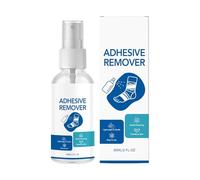 Removedor de cinta para la piel: limpiador de pegamento adhesivo de 60 ml, solución para quitar vendajes, fórmula segura para la piel | Ayuda médica para quitar pegatinas y parches de cinta, ade