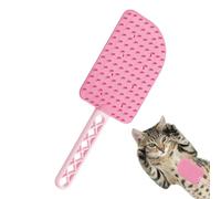 Removedor de de mascotas, cepillo raspador de de mascotas, herramientas de aseo portátiles, suministros de limpieza, peine de masaje de doble cara, afeitadora de pelusas para ropa, cama