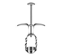 Removedor de descorazonadores de cerezas de acero StainIess, fácil de usar, para cocina, desmenuzador de frutas eficiente para preparación sin ensuciar, herramienta de frutas