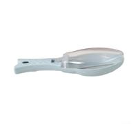 Removedor de escamas de pescado con tapa, raspador eficiente de protección de manos para una limpieza rápida, herramienta compacta para utensilios de cocina (azul nórdico)
