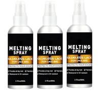 Removedor de Extensiones Adhesivas,Removedor de Adhesivo des Acción Rápida para Sistemas des Cuero Cabelludo y Cabello Para Peluca de Encaje Frontal EliminacióN RáPida,60ml,3pc