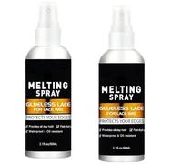 Removedor de Extensiones Adhesivas,Removedor de Adhesivo des Acción Rápida para Sistemas des Cuero Cabelludo y Cabello Para Peluca de Encaje Frontal EliminacióN RáPida,60ml,2pc