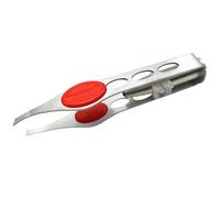 Removedor de facial - Pinzas de control para mujer | PVC Expert Eye Slant Tip Removal Tweeezer | Removedor de cejas iluminado de agarre ancho | Equipo de depilación facial | Kit de borrador de