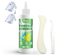 Removedor de Flocado Textiles, Quitaescamas, Removedor de Pegamento, Esquina de Impresión, Eliminador Flexible, Método Simple y Eficiente para Eliminar Impresiones Antiguas y Errores de