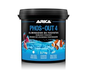 Removedor de fosfato Acuario - Microbe-Lift Phos-out 4 Granulado 5 L / 2,7 kg - Elimina fosfatos, silicatos y colorantes orgánicos - con Filtro Incluido - pH Neutro - Dulce y Marino - sin químicos