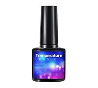 Removedor de gel para un degradado permanente y removible, no irrita las uñas y la piel, esmalte de uñas azul oscuro (R, talla única)