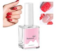 Removedor de Gel para Uñas | 15ml Quitaesmalte | Sin Remojo Sin Envolver Limpiador Fácil Mujeres Niñas Principiantes Salón Viaje