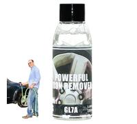 Removedor de hierro para coche, 100 ml, limpiador de llantas, removedor de hierro, para frenos, ruedas, calibradores, neumáticos, pintura, exterior, motocicleta,
