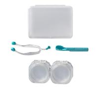 Removedor de lentes, herramienta de extracción de lentes de silicona, aplicador de lente de inserción de lente sin esfuerzo, pala de lente de diseño portátil, herramienta multiusos para quitar lentes