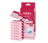 Removedor de manchas de ropa, toallitas temporales para tratar manchas | Limpiador de telas portátil para ropa, toallas, alfombras, bolsos, bolsos, cinturones, cuidado de tela