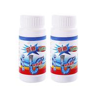 Removedor de obstrucciones de drenaje Limpiador de fregadero Polvo de dragado de tuberías Herramienta de limpieza de tuberías de inodoro de cocina Potente fregadero, limpiador