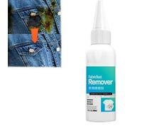 Removedor de óxido de tela, removedor de óxido de tela de abeto, removedor de aceite para limpiador de manchas rebeldes de ropa, removedor de manchas de óxido de tela para ropa (1pcs)