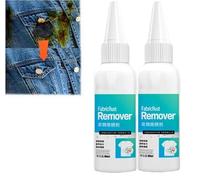 Removedor de óxido de tela, removedor de óxido de tela de abeto, removedor de aceite para limpiador de manchas rebeldes de ropa, removedor de manchas de óxido de tela para ropa (2pcs)