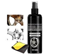 Removedor de Óxido para Coches | 100ml Spray Limpiador De Manchas De Óxido Con Toalla | Convertidor de Manchas de Hierro y - Para Automóvil Baño Chasis Maquinaria Industrial Reparaciones Domésti