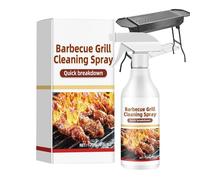 Removedor de óxido para parrilla de barbacoa, limpiador de parrilla antiadherente, limpiador de parrilla de barbacoa de 120 ml, spray limpiador de parrilla y parrilla para limpiar de forma segura los