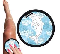 Removedor de para playa, guante de microfibra suave, herramienta de limpieza portátil, tamaño compacto de viaje con función de cerdas , cepillo práctico para limpiar piernas, manos, brazos