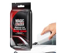 Removedor De Película De De Espuma De Vidrio Para Automóvil: Esponjas Compuestas De 44 G, Fórmula Para Aumentar La Visibilidad, Agente Para Mejorar El Brillo, Descomposición De Contaminantes Pa