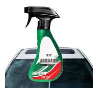 Removedor de película de para parabrisas, limpiador de vidrio para restauración de claridad, revestimiento líquido de 225 ml con boquilla de pulverización, solución automotriz para polvo