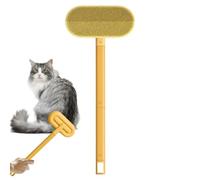 Removedor de pelo para perros, herramienta para eliminar pelos de mascotas, cepillo de pelusa con mango largo, accesorios de limpieza para el cuidado del pelaje, pérdida de pelo, cama, lavandería