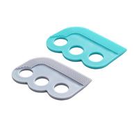 Removedor de pelusas para uso doméstico, herramienta para eliminar pelos de mascotas, cepillo de depilación para mascotas, 2 unidades