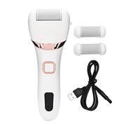 Removedor de piel muerta de callos de pie eléctrico Cabeza de molienda Instrumento de pedicura recargable Kit de eliminación de córnea de pie de carga USB(Conjunto de removedor de callos)