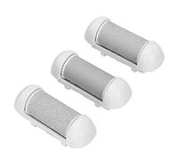 Removedor de piel muerta de callos de pie eléctrico Cabeza de molienda Instrumento de pedicura recargable Kit de eliminación de córnea de pie de carga USB(3 cabezales de rodillos gruesos)