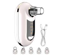 Removedor de poros para la cara - Extractor de espinillas al vacío, máquina electrónica de succión Derma, de limpieza profunda | Equipo de aseo personal, unidad de refinación de poros para el c