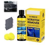 Removedor de Rayas, Quita Arañazos Coche 100 g, Pulimento para Arañazos Leves y Marcas de Roce, Crema de Pulido para Pintura, Puertas, Manetas y Parachoques