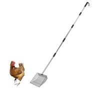 Removedor de residuos de pollo de varilla larga ajustable funcional, construcción de metal para vivienda y uso doméstico, cucharas de pollo de acero inoxidable
