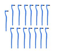 Removedor de sarro profesional limpieza de dientes, removedor de manchas de dientes, pulido de dientes, pulidor de blanqueamiento dental, borrador de manchas de dientes, color azul, 15 unidades