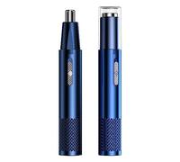 Removedor de vello de nariz - Recortador de pelo de nariz para hombre | Recortador de cejas para hombres, recortador de pelo de nariz 2 en 1 para hombres para pelo de pies, barba, cara, manos Hearthxy