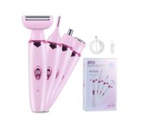 Removedor de vello eléctrico para mujer, recortadora de cejas, brazo y pierna, herramienta de afeitado para el cuerpo de la mujer, fácil de limpiar, dispositivo de extracción eléctrico multifuncional
