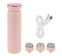 Removedor Eléctrico de Callos para Pies, Herramienta de Pedicura Recargable por USB con 3 Cabezales de Molienda, Herramienta de Pedicura Electrónica Portátil para Lima de Pies