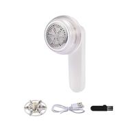 Removedor eléctrico de pelusas, afeitadora de suéter de carga USB, cortador de acero inoxidable reemplazable, cortador de tela inalámbrico de rendimiento versátil, eliminación rápida de pelusas para