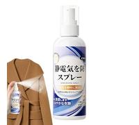 Removedor estático de ropa, solución antiestática, spray antiestático, ropa de pulverización estática portátil, tamaño de viaje, eliminador estático de tela, neutralizador de electricidad estática