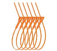 Removedor Obstrucciones Drenaje, Herramienta For Desbloquear El Cabello Drenaje 64 cm,Snake Drain Hair Clog Remover Juego,Fácil, Rápido De Usar En La Mayoría De Los Desagües, Paquete De 6