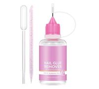 Removedor Pegamento Uñas Para Press-On | Removedor Multi-Funcional Seguro Sin Acetona Botella 30ml | Disolvente & Suavizante Potente, Suavė En Las Manos, Rápida Fácil Hogar Salón Kit Manicura Viaje