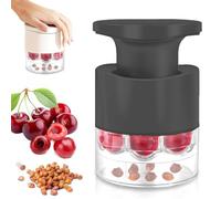 Removedor portátil de cereza de 2025, descorazonador de cerezas múltiple, herramienta de trituración de cerezas de cocina, 7 agujeros, herramienta para múltiples deshuesadores para hacer mermelada de