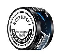 Removedor rayones automático, restaurador vidrios vehículos, pasta pulido 2.8 pulgadas con efecto brillante, compuesto para detalles automóviles, reparación rayones con revestimiento protector