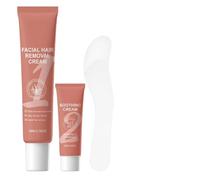 removedora de facial - suavizado de larga duración con una espátula | post-afeitado para piel del rostro - Para cejas, labios, mejillas, verano, temporada de baño, viajes, salón